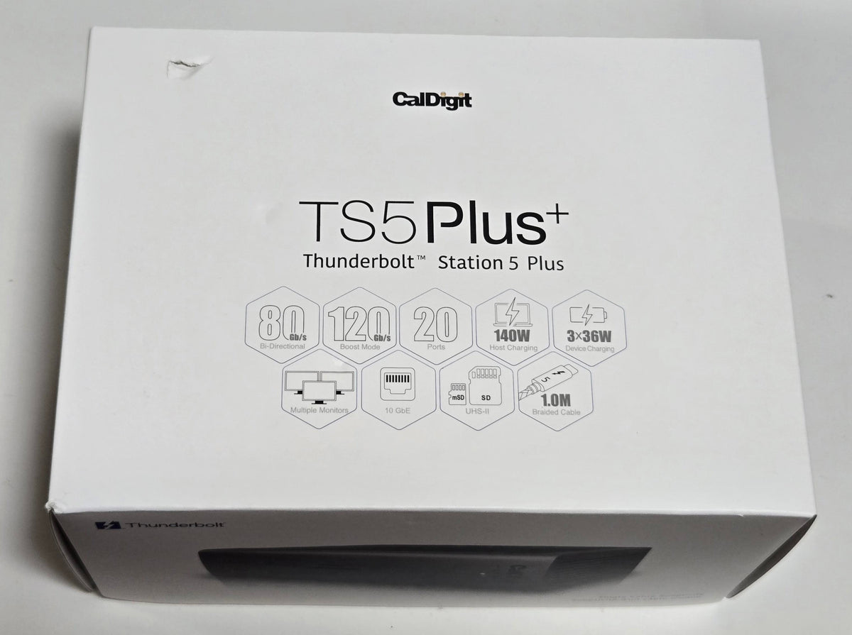 アウトレット | TS5 Plus (1.0m) - Thunderbolt Station 5 Plus (Space Black)