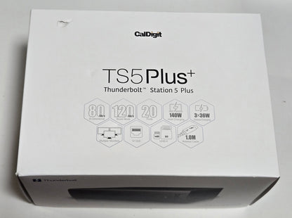 アウトレット | TS5 Plus (1.0m) - Thunderbolt Station 5 Plus (Space Black)